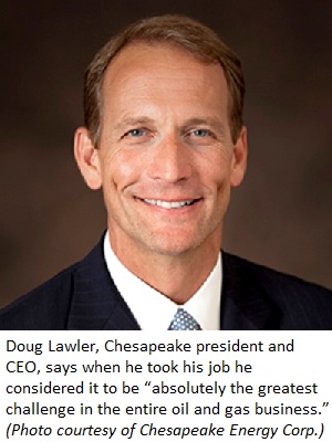 Doug Lawler, CEO, president, Chesapeake