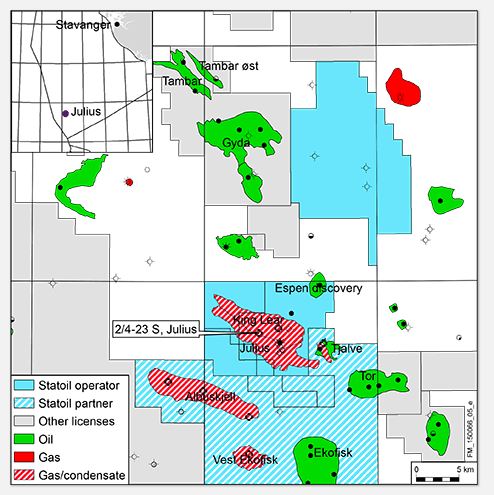 Statoil, gas, condensate, discovery, North Sea