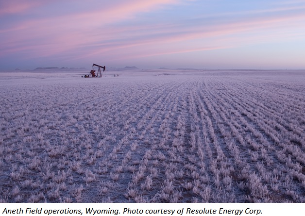 Resolute Energy, Wyoming, Powder River Basin, Hilight Field