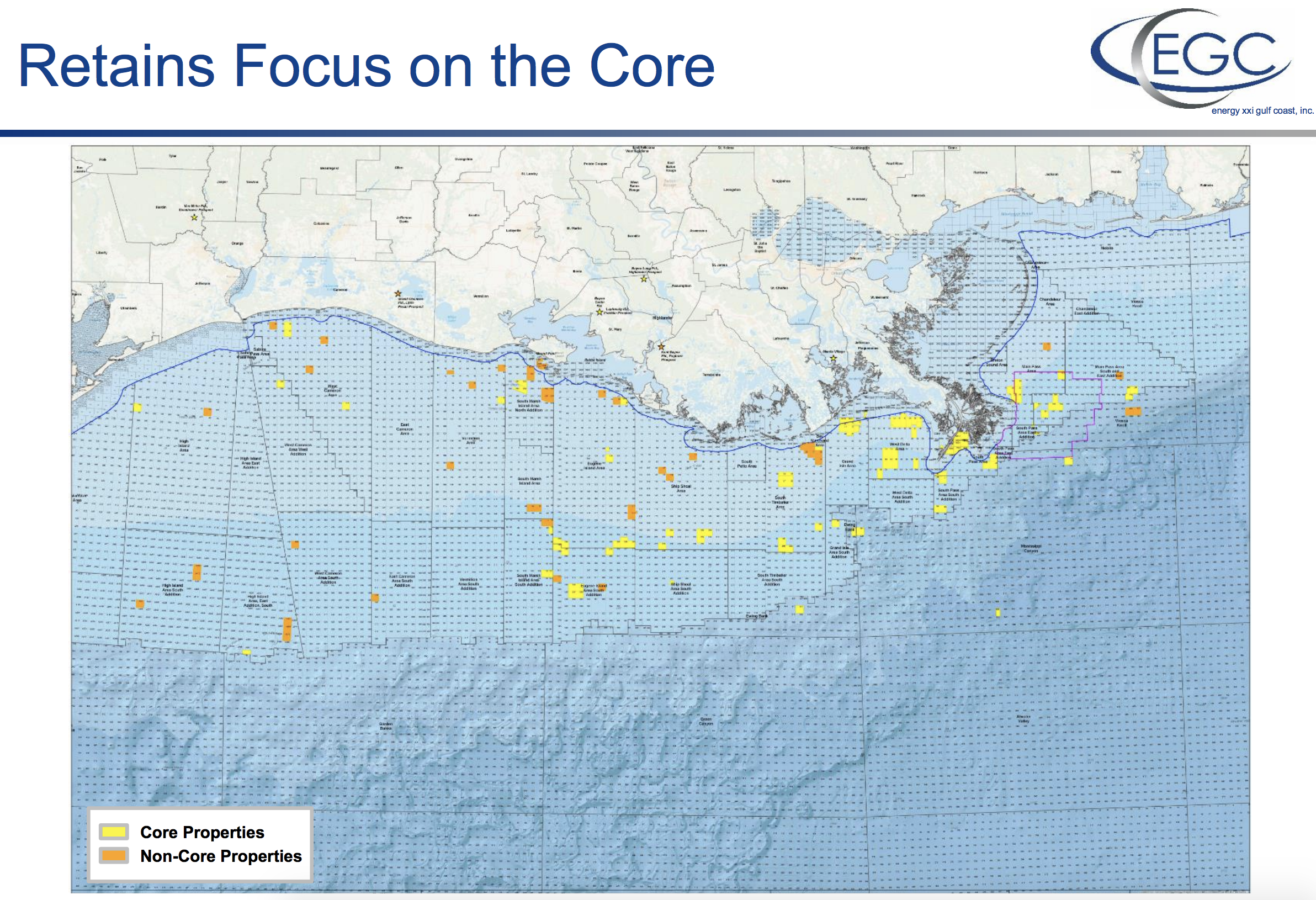 Energy XXI - Retain Focus On The Core (Source: Energy XXI First-Quarter Earnings Call Presentation)