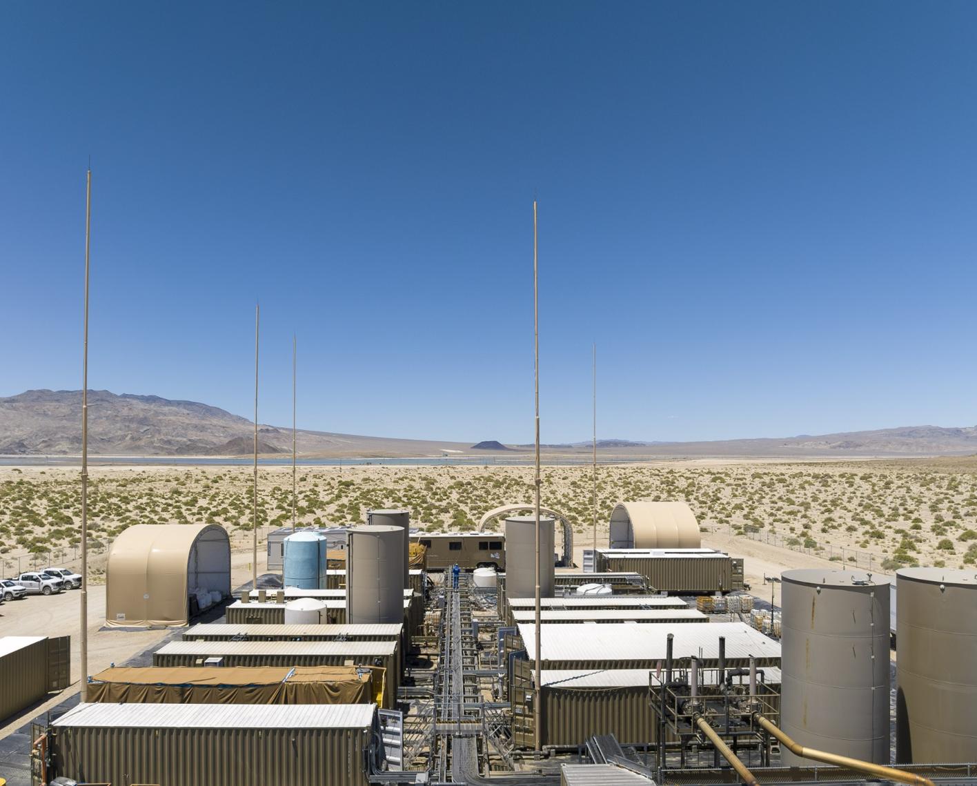 SLB says it has proven its direct lithium extraction technology at the demonstration plant in Clayton Valley, Nevada. (Source: SLB)