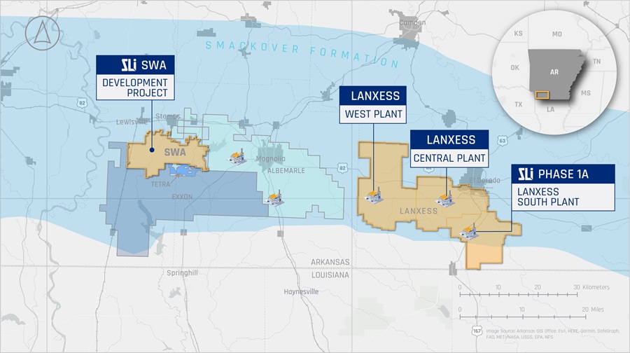 The South West Arkansas project is located in southern Arkansas near the Louisiana border