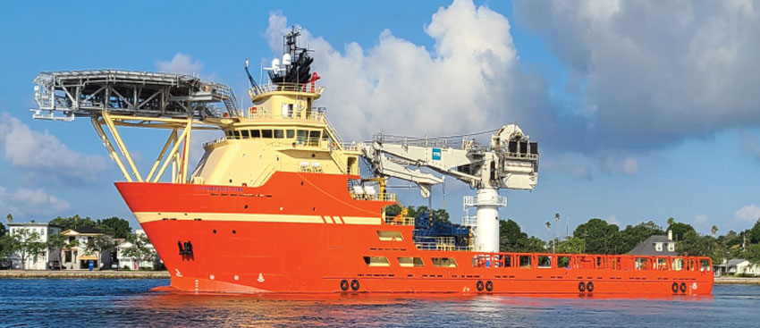 The C-Constructor vessel will be equipped with a 150 mt crane and two UHD work class ROVs