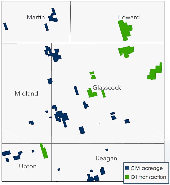 Civitas Midland Bolt- On Map