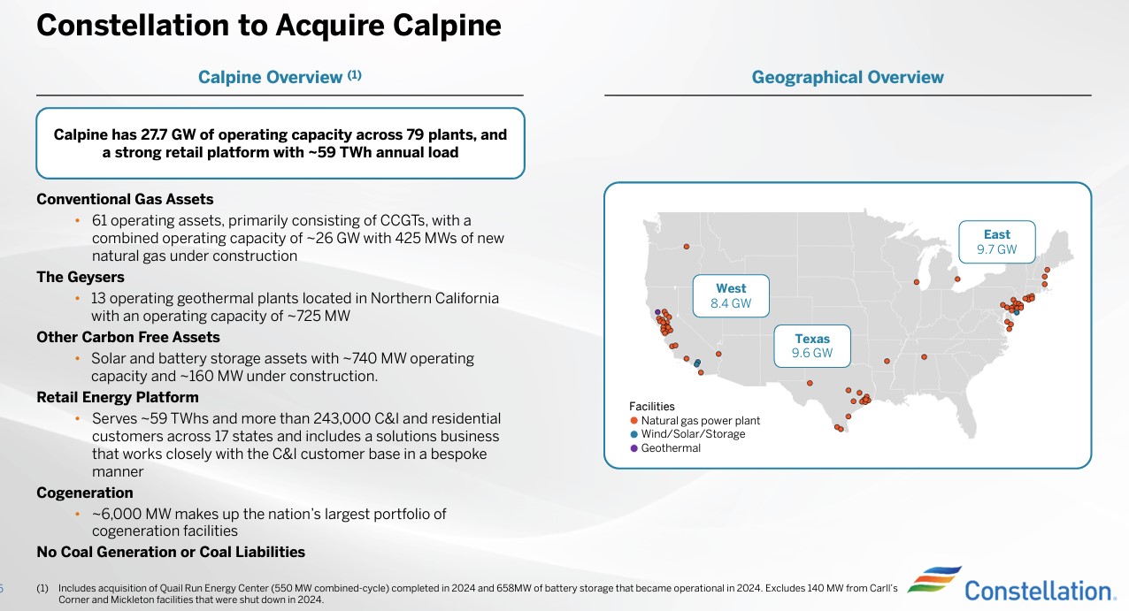 Constellation Calpine Acquisition