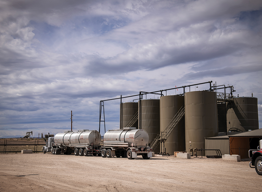 Uinta oil tanker