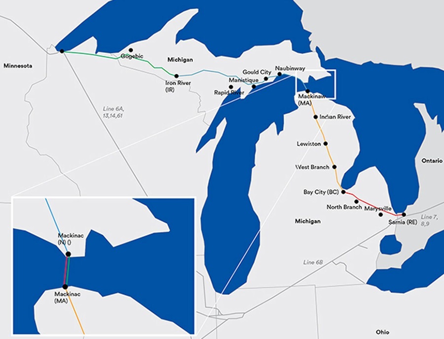 Enbridge to Renew Application for Line 5 NGL, Oil Pipeline Project