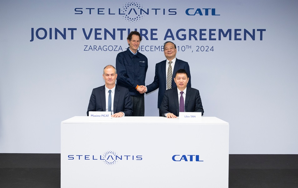 Stellantis, CATL Invest $4B to Build EV Battery Factory in Spain