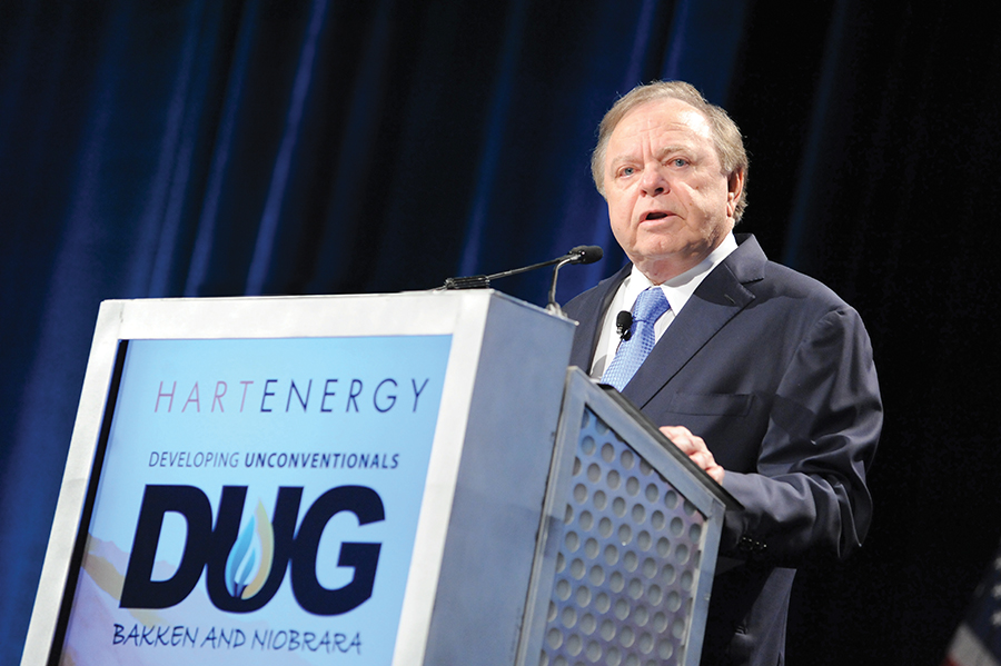 “We’d go office to office and office, and [Harold Hamm was] tireless out there,” Belcher said. “They loved him. You’ve got people like that who just get passionate about things and play this kind of role.” —Jack Belcher, principal, Cornerstone Government Affairs