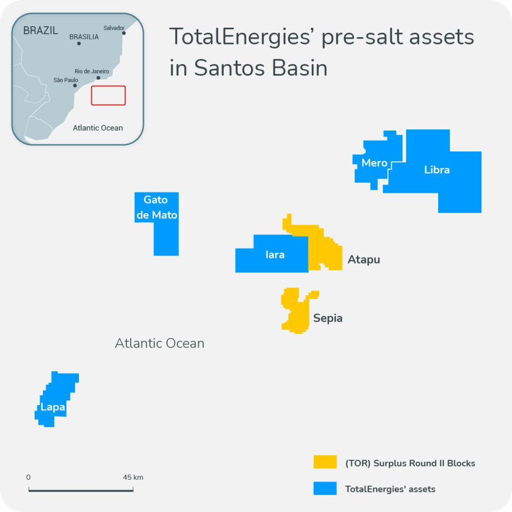 Hart Energy September 2022 - TechnipFMC Snags Large Subsea Contract for TotalEnergies Project - Offshore Brazil Asset Map