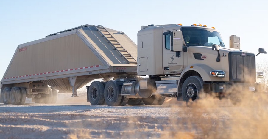 RoboTrucks Arrive in Permian Basin, Haul Proppant for Atlas Energy