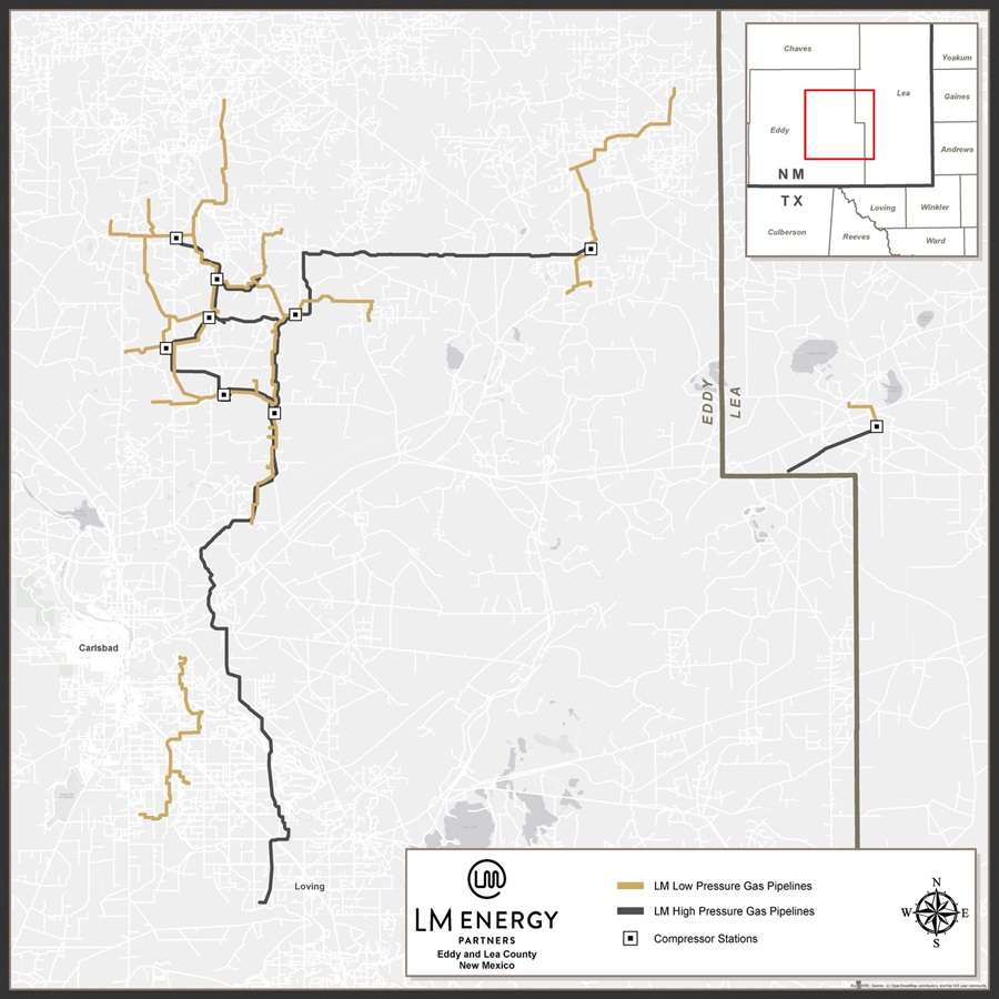 Trace Midstream Acquires LM Energy's Delaware Basin Natgas System