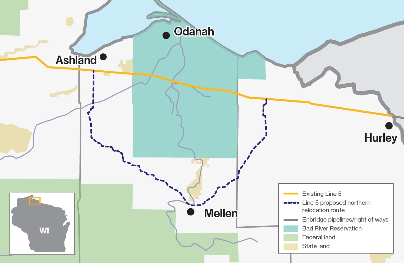 Line 5 Re-Route