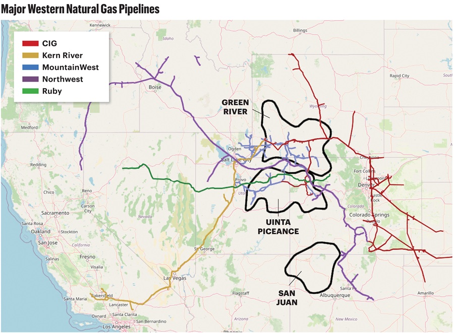 The Wall: Uinta, Green River Gas Fills West Coast Supply Gaps