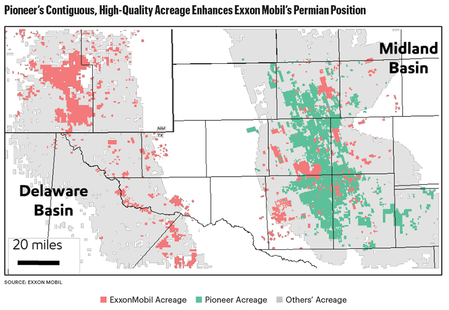 Pioneer acreage