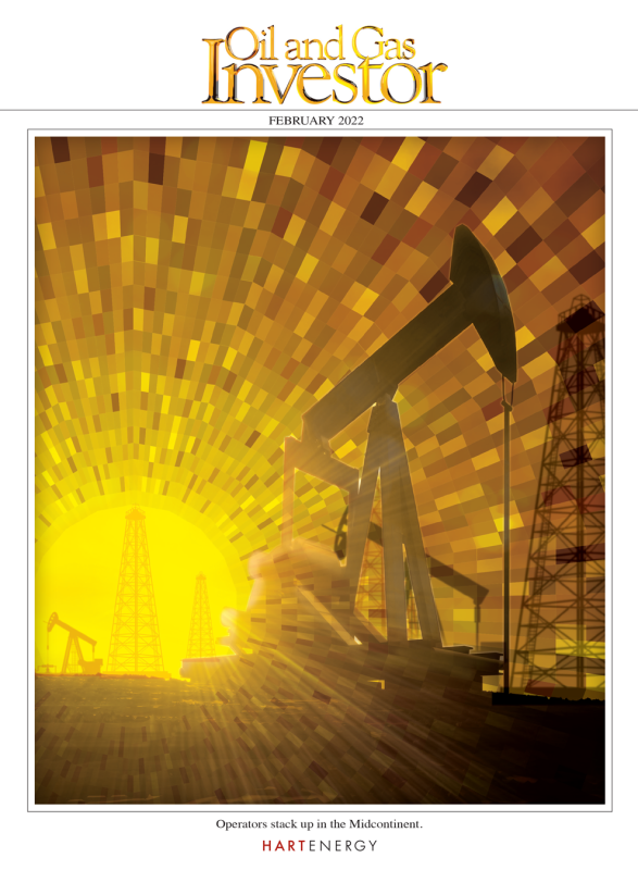 Oil and Gas Investor February 2022 cover image