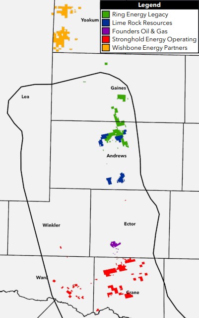 PHOTO: Ring Energy M&A Map