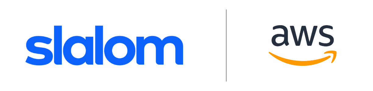 Slalom & AWS Logo Lockup
