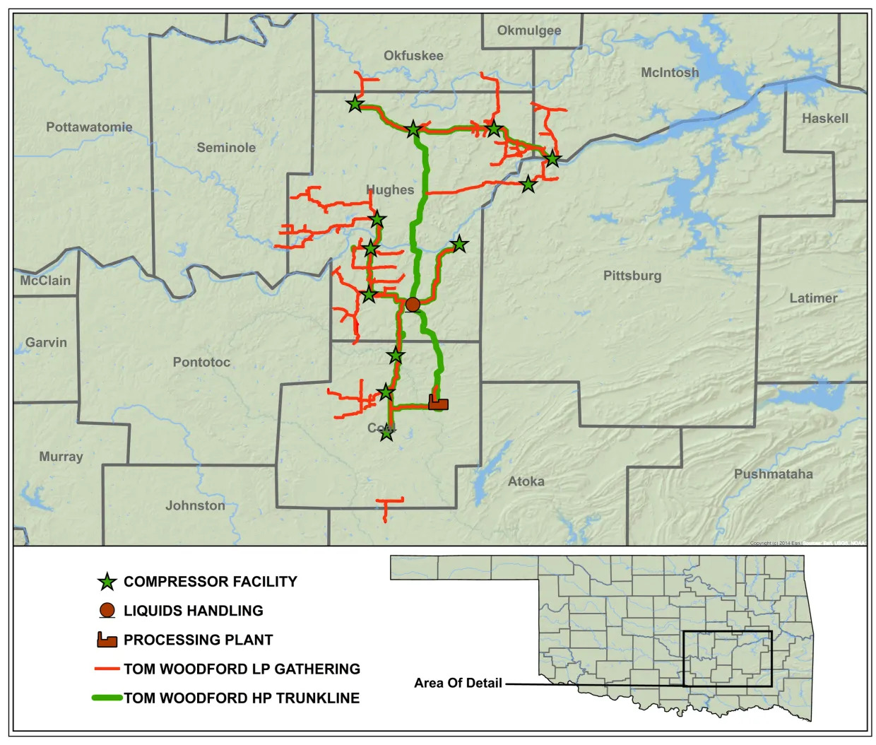 Tall Oak Systems Map