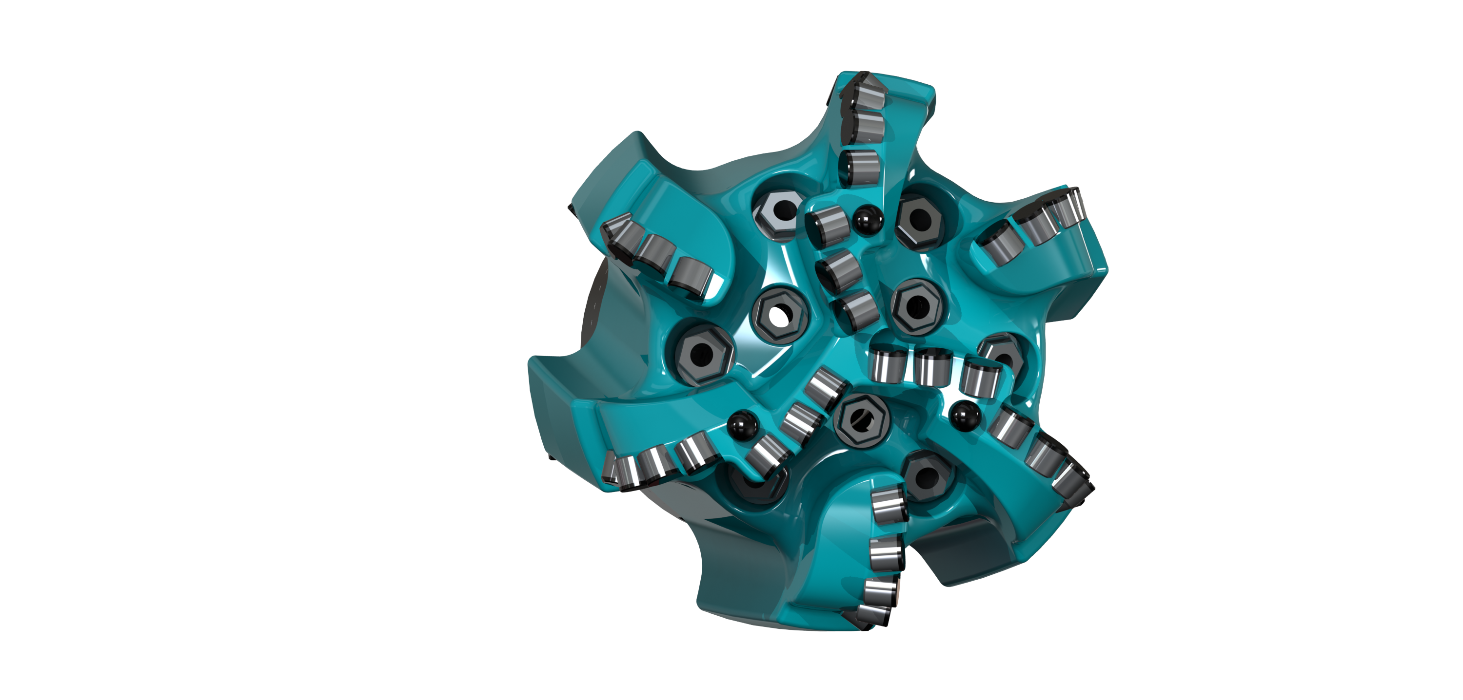 Ulterra’s SplitBlade PDC drillbit with advanced hydraulics and layout is designed for maximum performance. (Source: Ulterra)