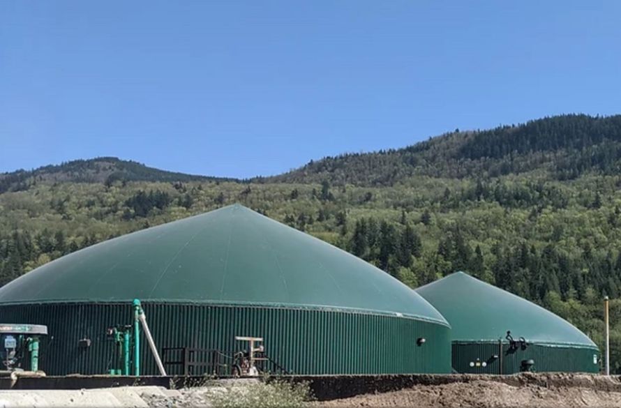 fraser-valley-biogas-facility source EverGen.jpg Fraser Valley biogas facility in British Columbia. (Source: EverGen Infrastructure)