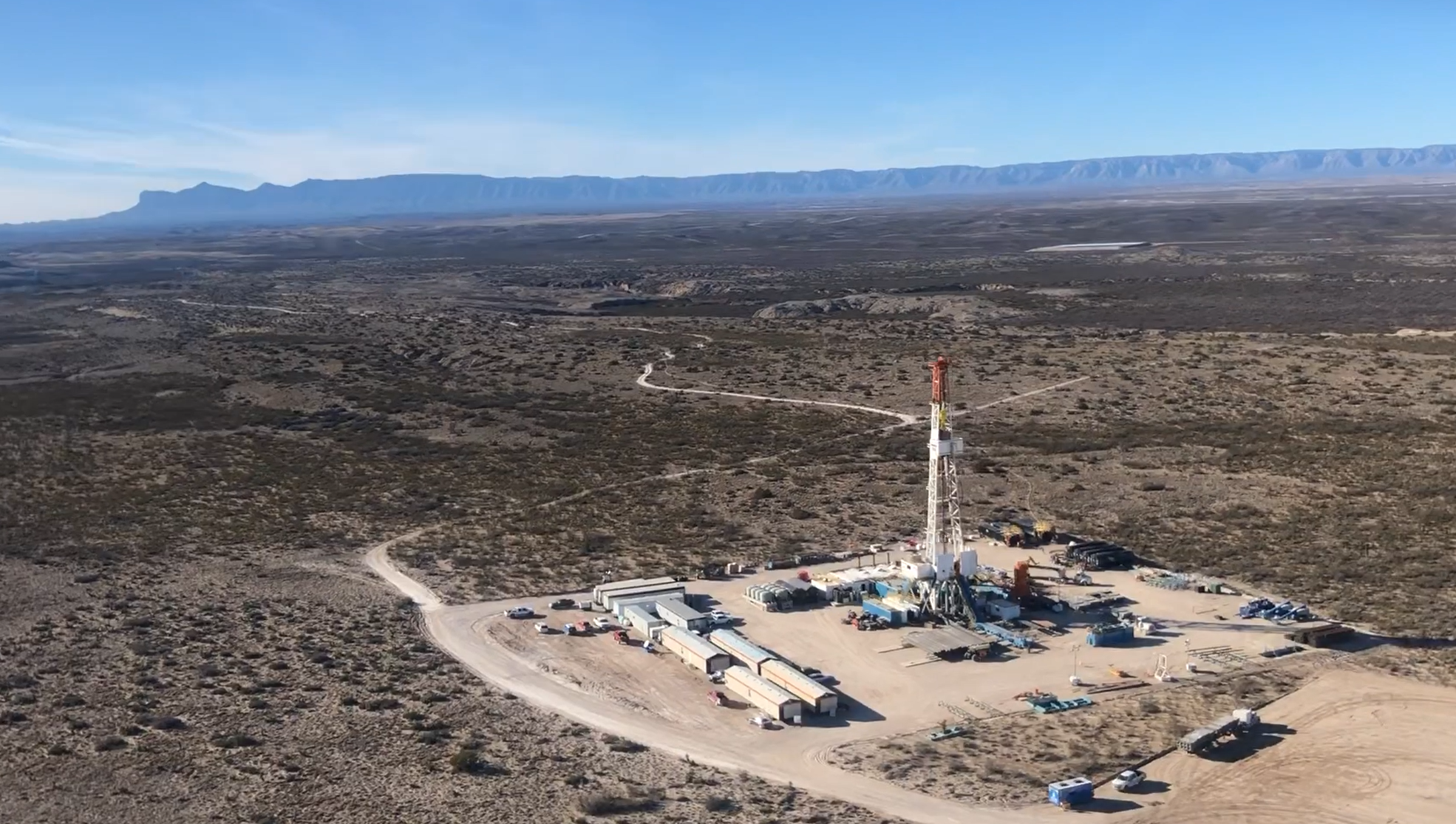 Drilling of BBR’s TR UE Blue SWD takes place in Culberson County, Texas. (Source: Blackbuck Resources)