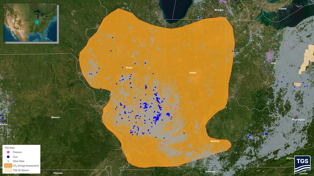 TGS Releases Illinois Basin Carbon Storage Assessment