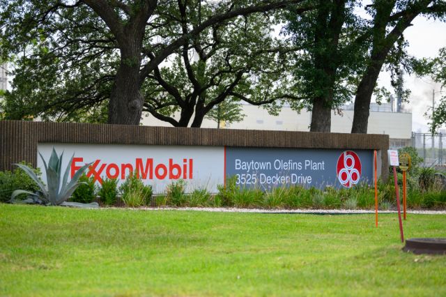 Exxon Mobil's presence in Baytown