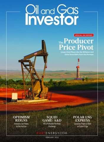 Hart Energy's Oil and Gas Investor, February 2025 cover: Devon Energy recently agreed to acquire Grayson Mill Energy in the Williston Basin. Devon shared legacy Williston photos.